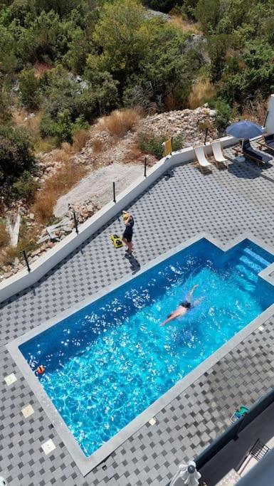 Apartment Vista Oasis With Pool And Terrace Trogir Extérieur photo