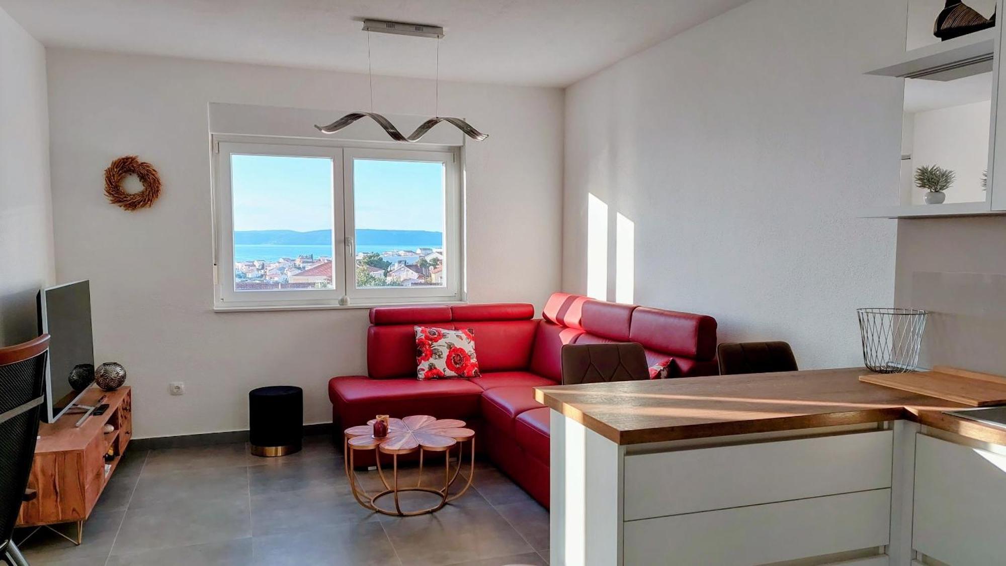 Apartment Vista Oasis With Pool And Terrace Trogir Extérieur photo
